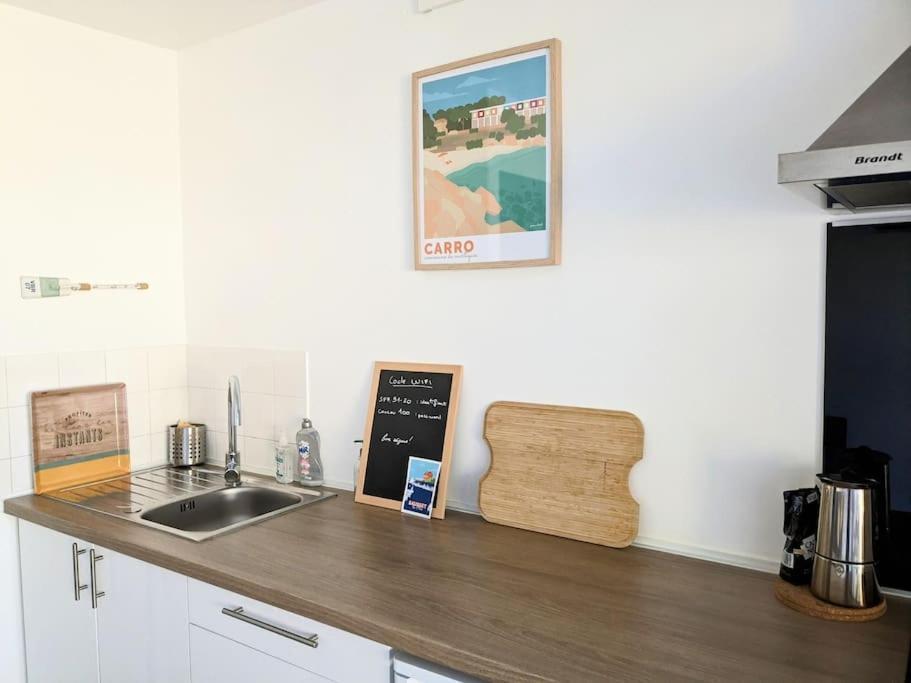 Sausset-Les-Pins, T2 Bord De Mer 외부 사진